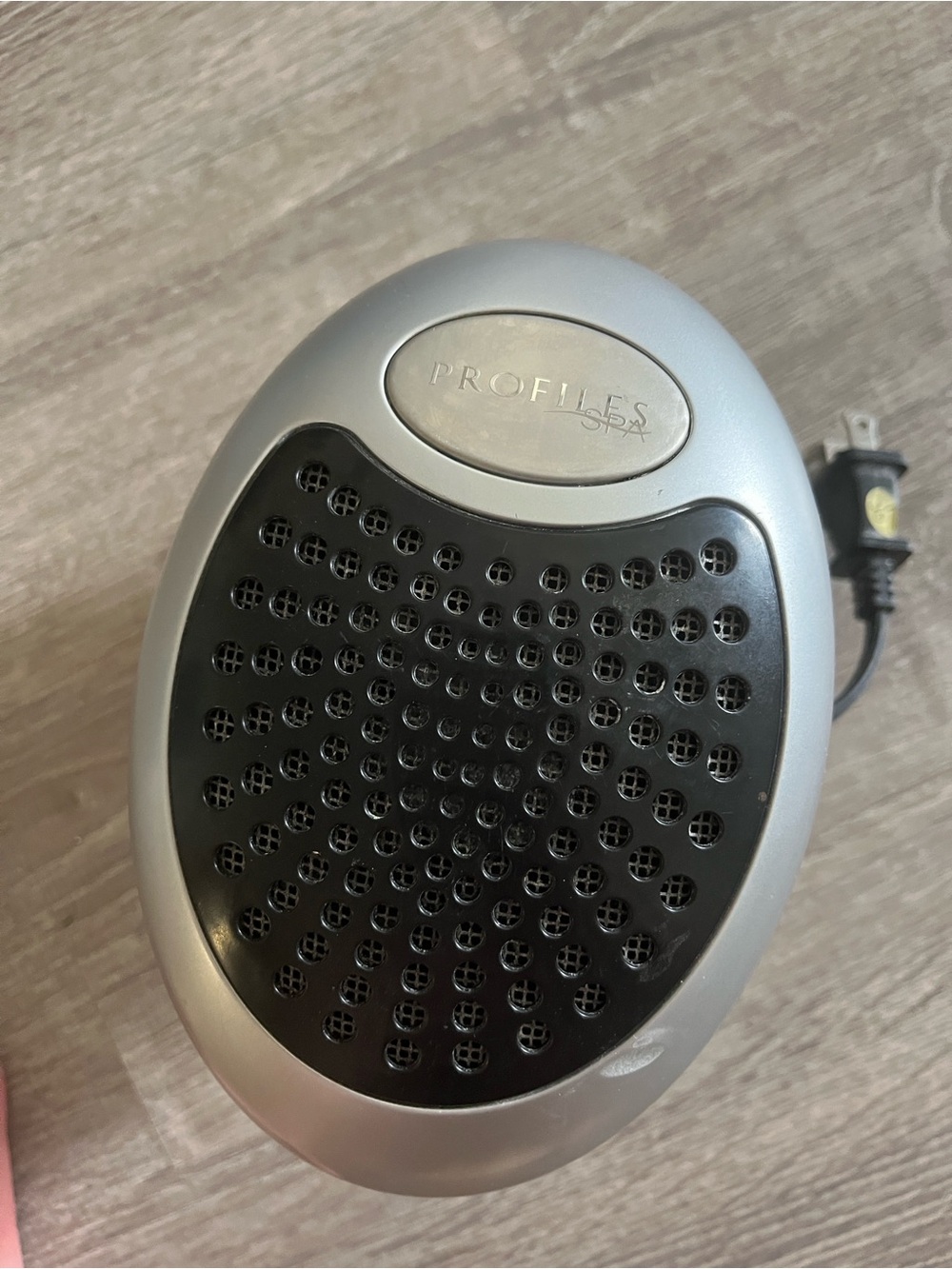 Silver & Black Personal Heater - Sx